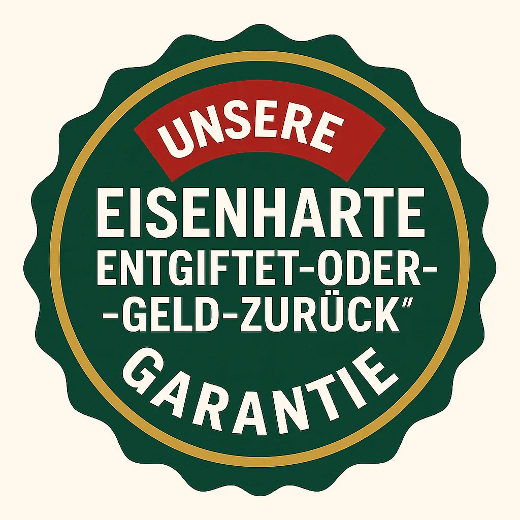 CleanseSana money back guarantee badge